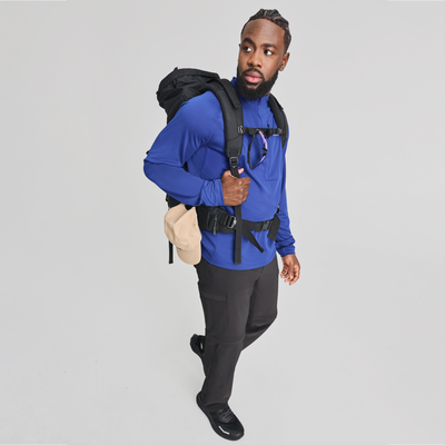 pantalon de randonnée Sierra couleur gris foncé homme