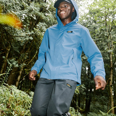 Témis - manteau de pluie pour homme de couleur bleu