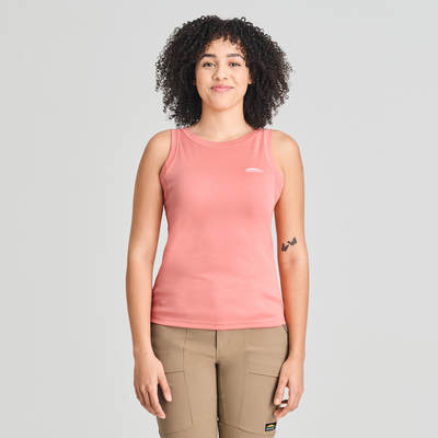 Camisole sport Aventure pour femme de couleur blanche