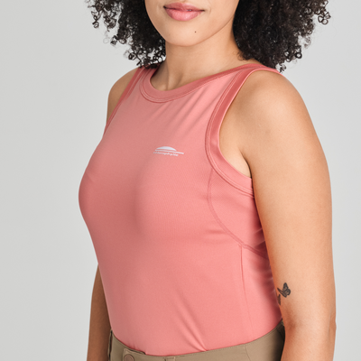 Camisole sport Aventure pour femme de couleur blanche