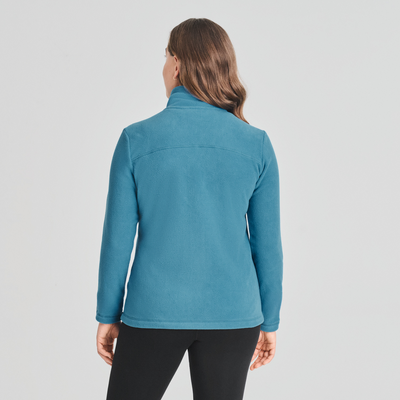 Nilas - veste en polaire couleur bleu pour femme