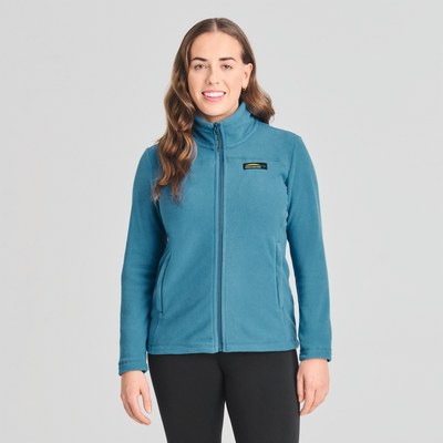 Nilas - veste en polaire couleur bleu pour femme