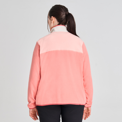 Nilas - chandail en polaire couleur rose pour femme