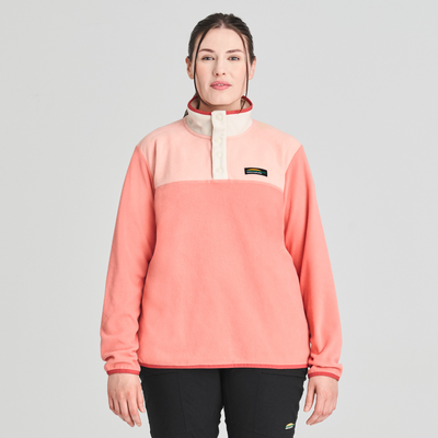 Nilas - chandail en polaire couleur rose pour femme