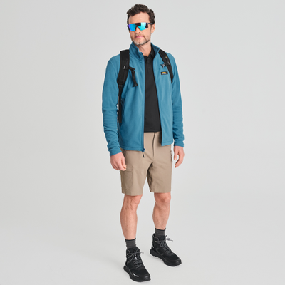 Nilas - veste en polaire pour homme couleur bleu