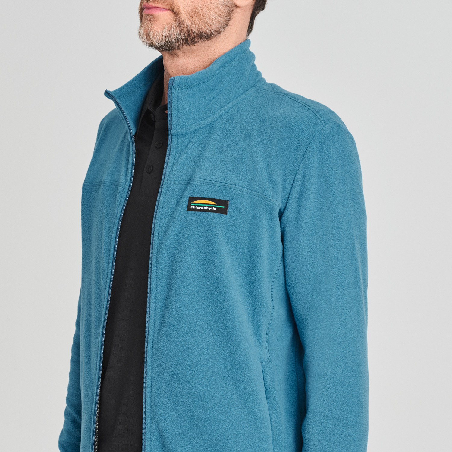 Nilas - veste en polaire pour homme couleur bleu