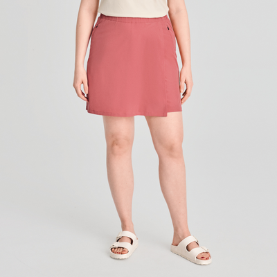 Jupe-short rose Azimut pour femme