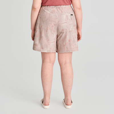 Jupe-short beige Azimut pour femme