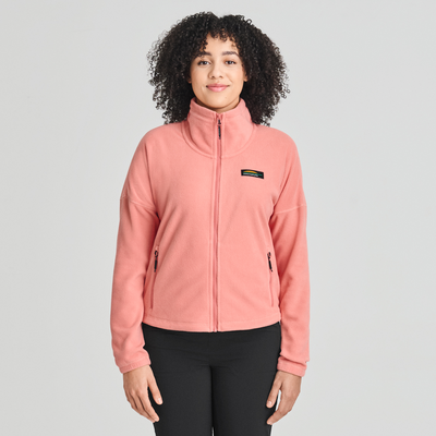 Denali - chandail léger en polar pour femme couleur rose