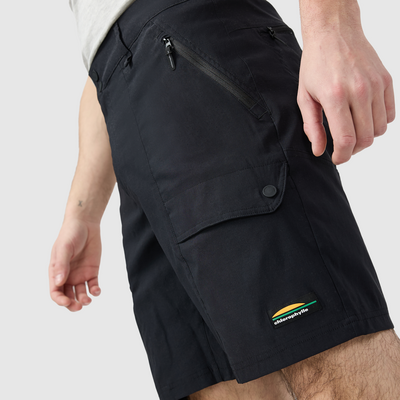 Trek - bermuda de randonnée pour homme couleur noir