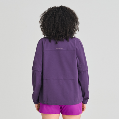 Durango - veste mi-saison couleur mauve  - femme