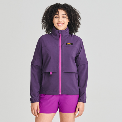 Durango - veste mi-saison couleur mauve  - femme