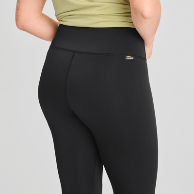 legging taille haute pour femme de couleur noir