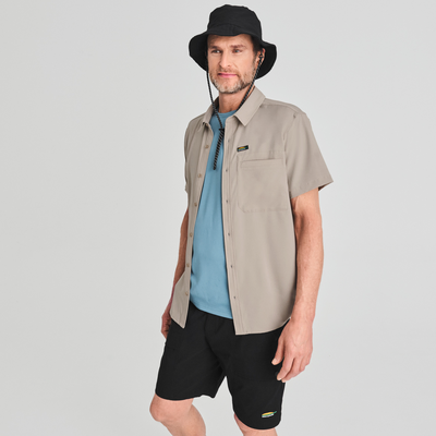 T-shirt sport Aventure de couleur bleu pour homme