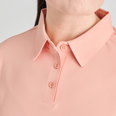 Avila - t-shirt polo rose pour femme