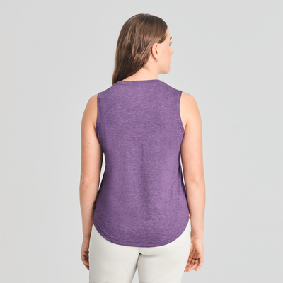 Massena - camisole respirante couleur violet pour femme