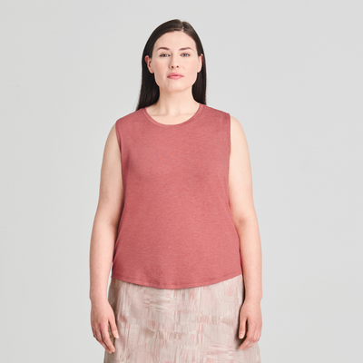Massena - camisole respirante couleur rose pour femme