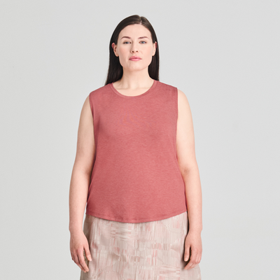 Massena - camisole respirante couleur rose pour femme