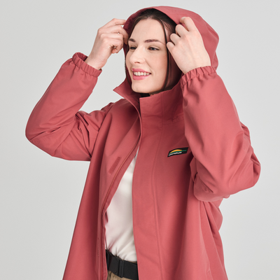 Témis 3/4 rain jacket for women - Chlorophylle