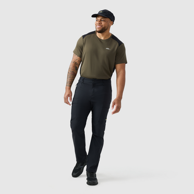 Trek - pantalon de randonnée couleur noir pour homme