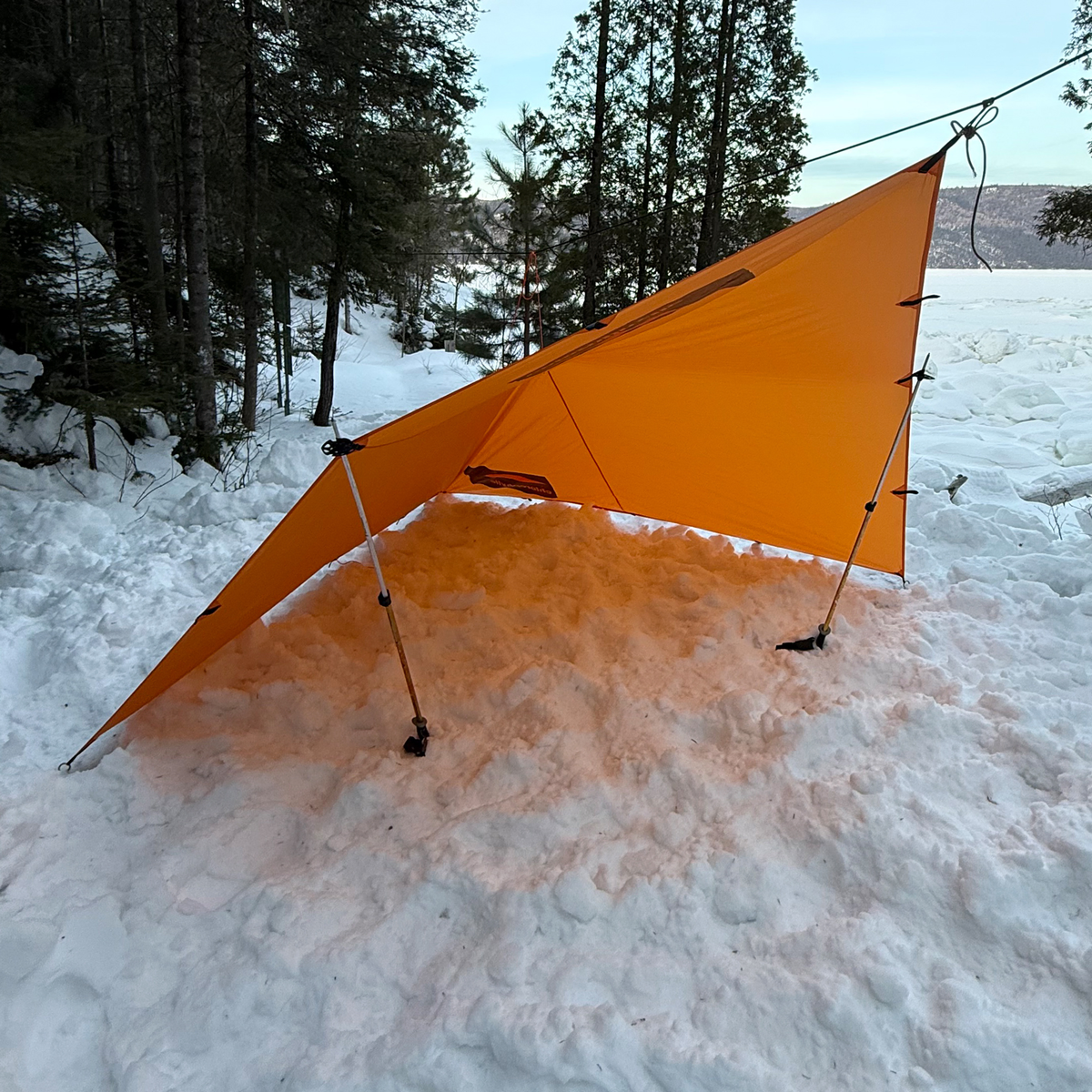 Chloro tarp - Light and packable camping tarp - Unisex accessories