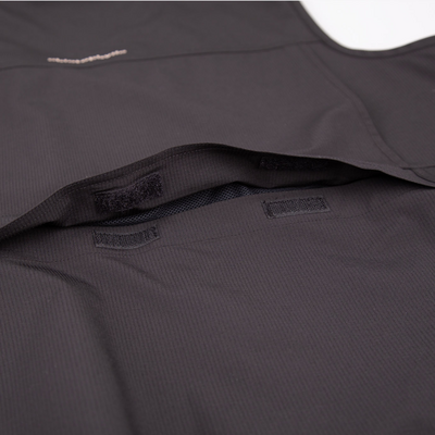 Veste sans manches unisexe avec plusieurs poches couleur Noir