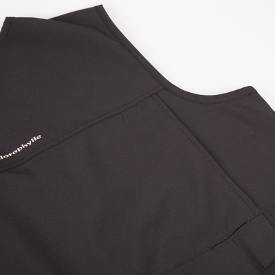 Veste sans manches unisexe avec plusieurs poches couleur Noir