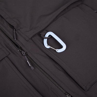 Veste sans manches unisexe avec plusieurs poches couleur Noir
