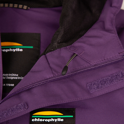 Témis - manteau de pluie couleur mauve pour femme