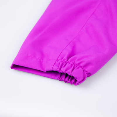 Témis vintage - veste courte imperméable mauve - femme