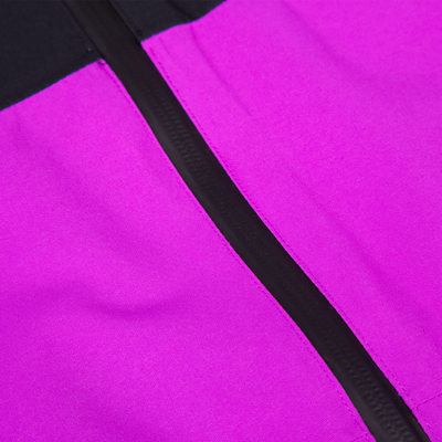 Témis vintage - veste courte imperméable mauve - femme