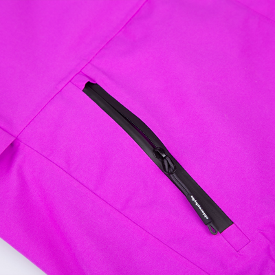 Témis vintage - veste courte imperméable mauve - femme