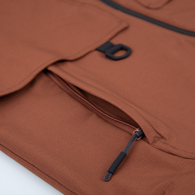 Durango - veste mi-saison couleur brune pour homme