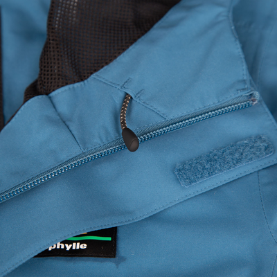 Témis - veste 3/4 imperméable couleur bleu pour femme