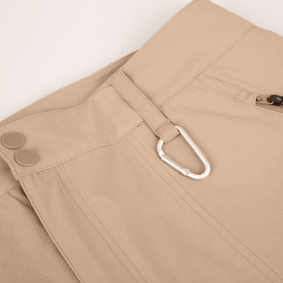 Trek - pantalon de randonnée couleur beige pour femme