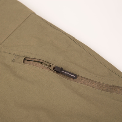 Trek - pantalon de randonnée couleur brun-vert pour homme