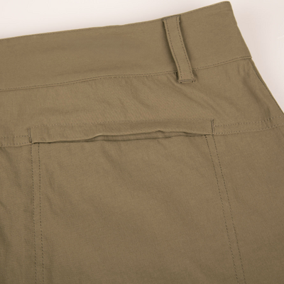 Trek - pantalon convertible couleur vert homme