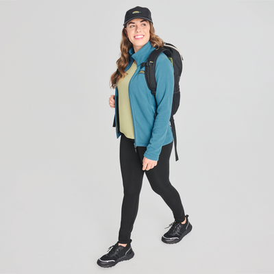 Nilas - veste en polaire couleur bleu pour femme