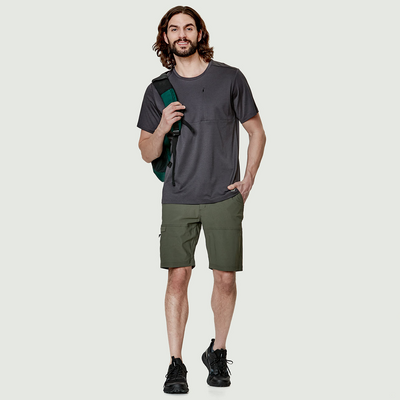 Sierra - Stretch water-repellent bermuda shorts - men