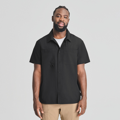 Durango - chemise à protection solaire couleur noir pour homme