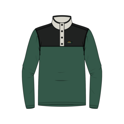Nilas - Chandail Snap-T en polaire - homme