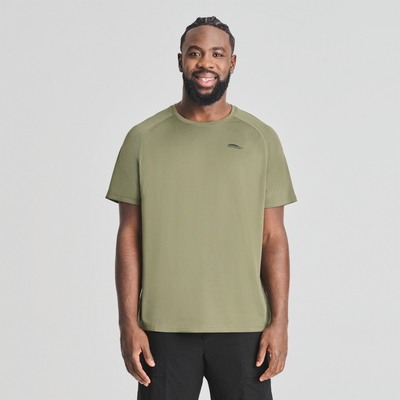 T-shirt sport Aventure de couleur vert pour homme