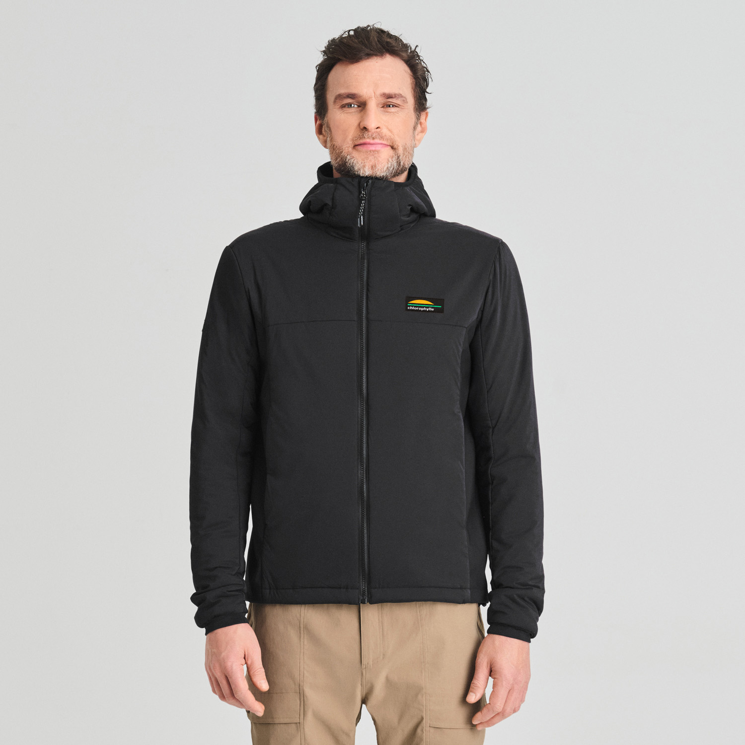 Veste légère isolée Synergie noire pour homme
