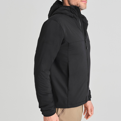 Veste légère isolée Synergie noire pour homme