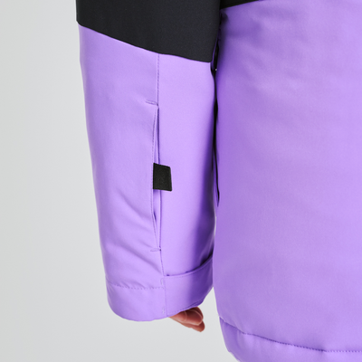 Manteau d'hiver pour fille couleur mauve