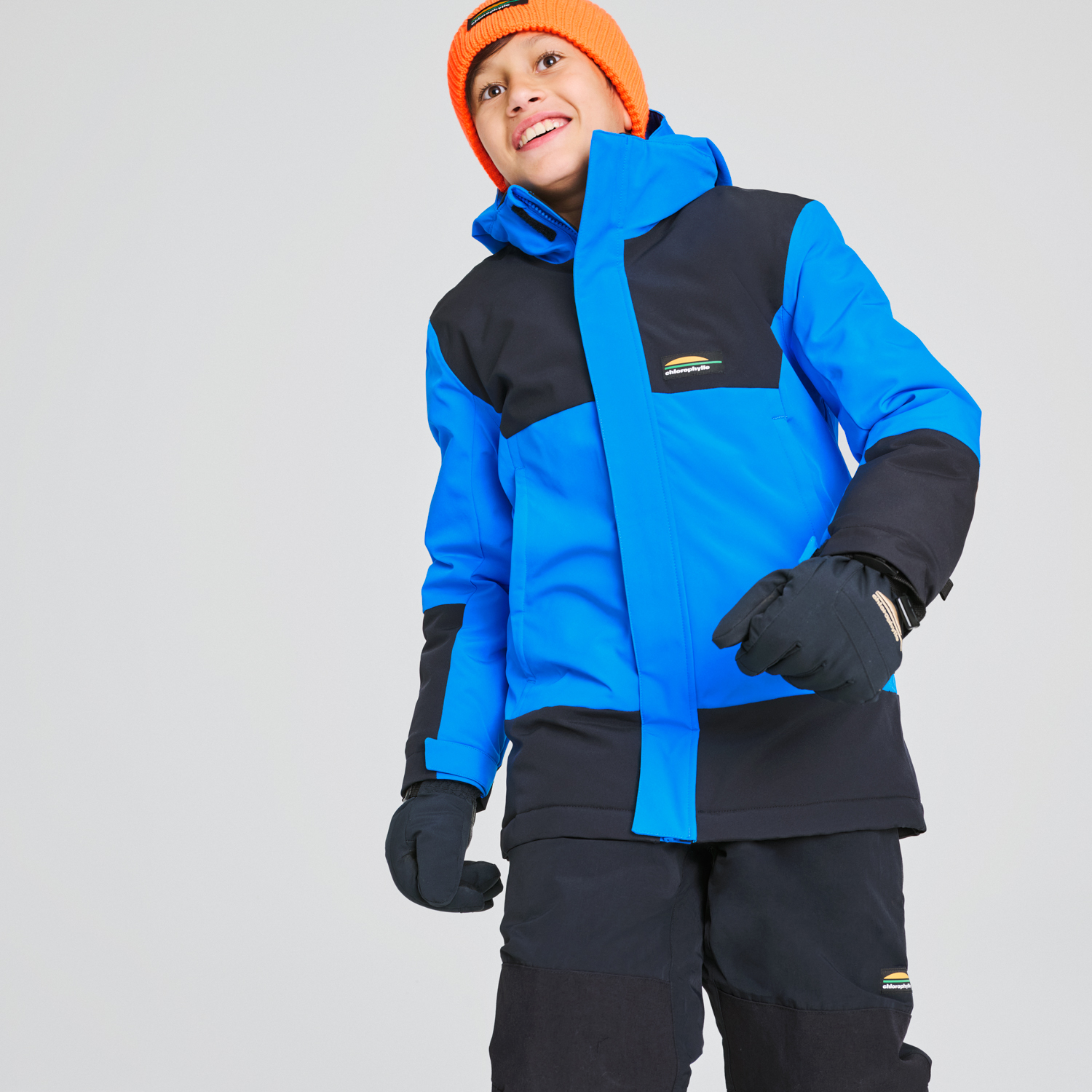 Manteau d'hiver pour garçon couleur bleu