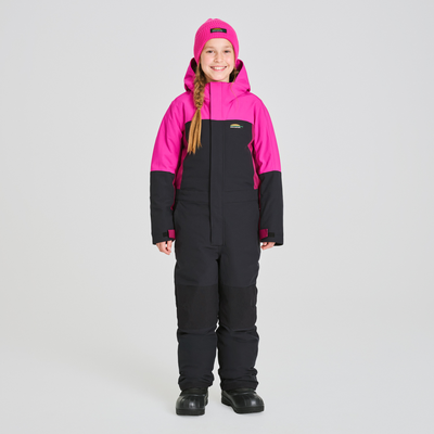  habit de neige violet une pièce pour jeune