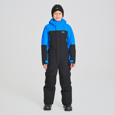  habit de neige bleu une pièce pour jeune