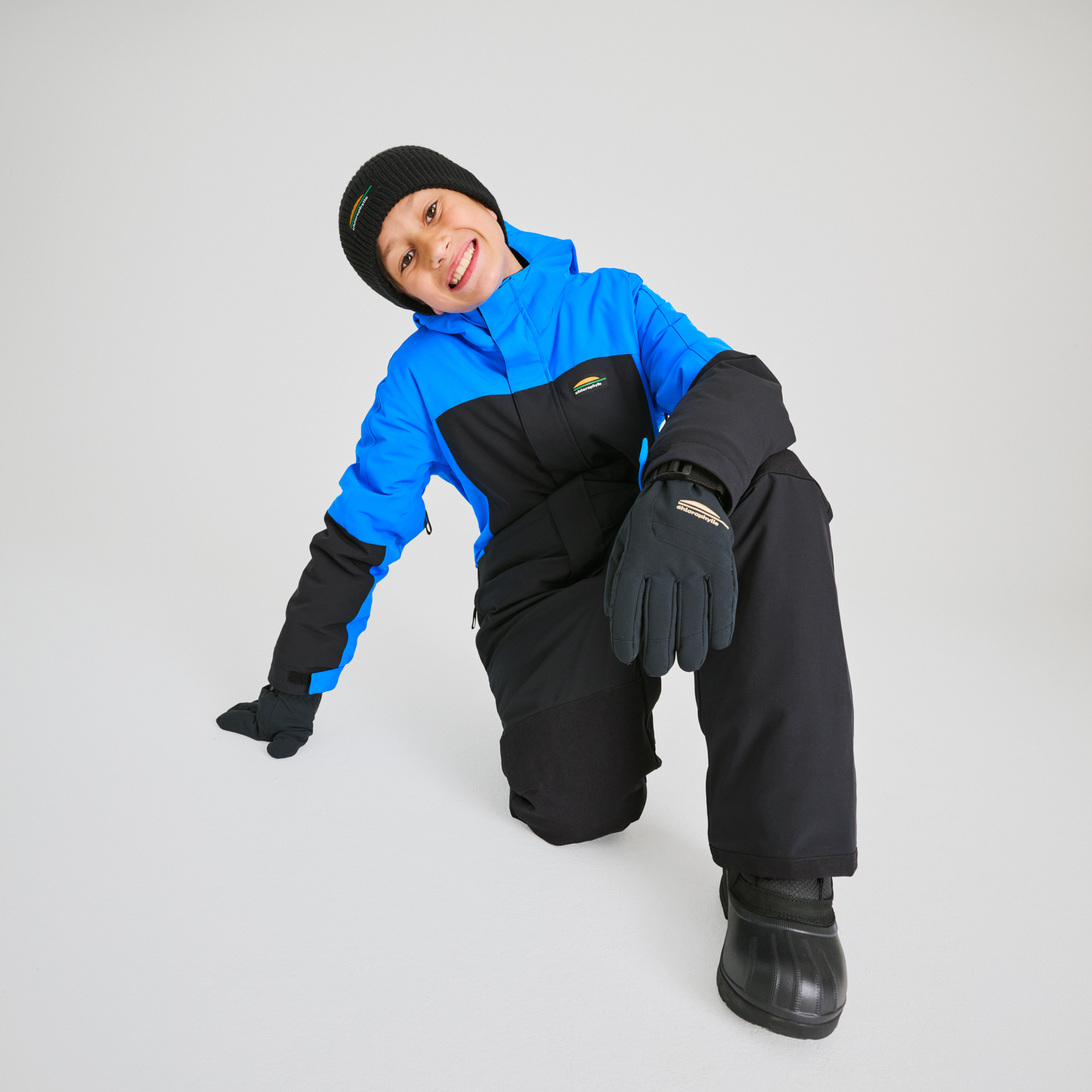  habit de neige bleu une pièce pour jeune