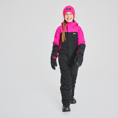  habit de neige violet une pièce pour jeune